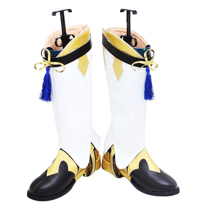 原神 genshin げんしん 行秋 XingQiu コスプレ靴/ブーツ cosplay