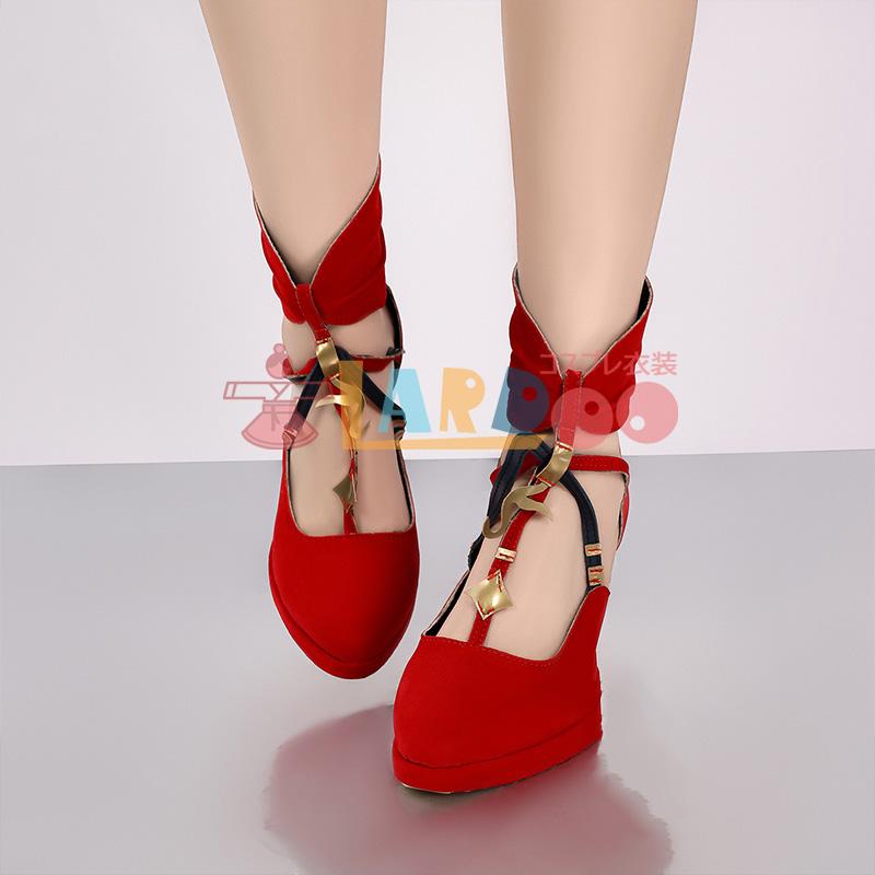 鳴潮 フローヴァ コスプレ衣装 靴 鳴潮(Wuthering Waves) フローヴァ コスプレ靴 コスプレブーツ