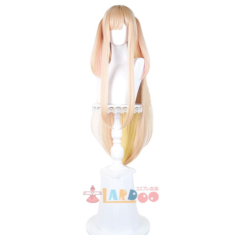 超かぐや姫 かぐや コスプレウィッグ 耳なし 未セット ネット付き 耐熱