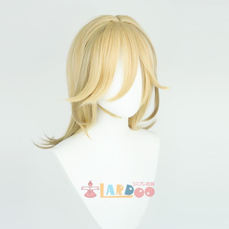 原神 Genshin すメール カーヴェ-Kaveh コスプレウィッグ ネット付き