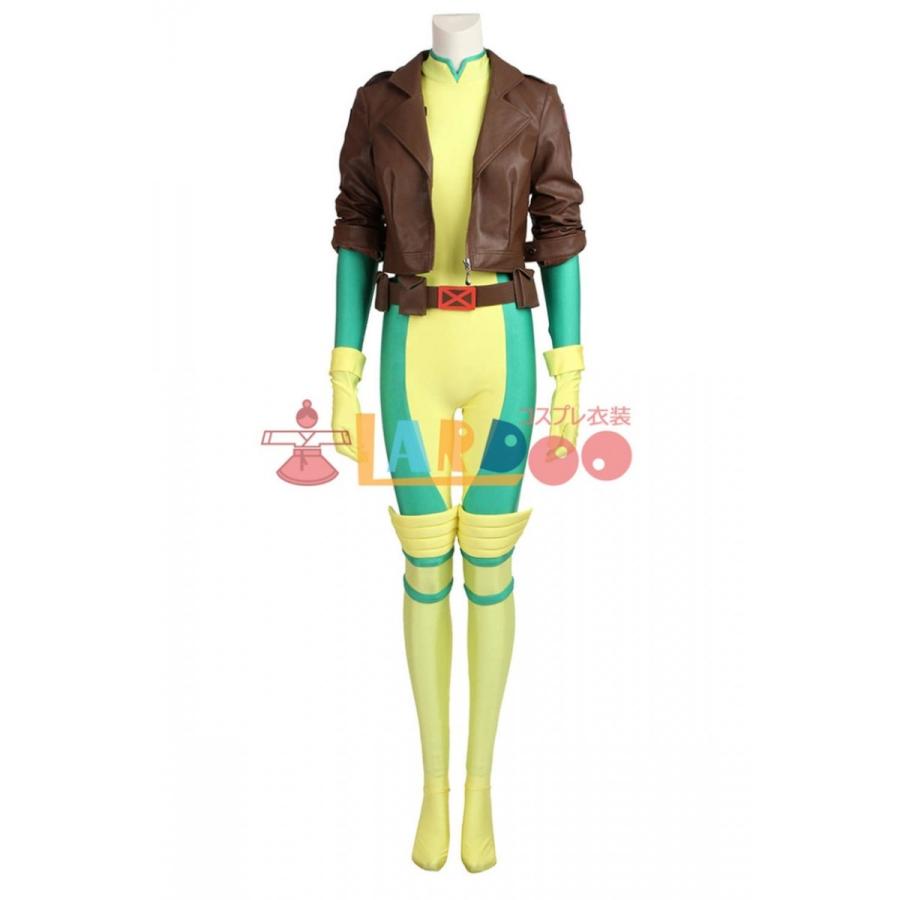 X Men Rogue アニメ X メン コスチューム アニメ コスプレ衣装 Rogue 仮装 激安 Om 112 Lardoo株式会社 Cosplay ローグ Cosplay