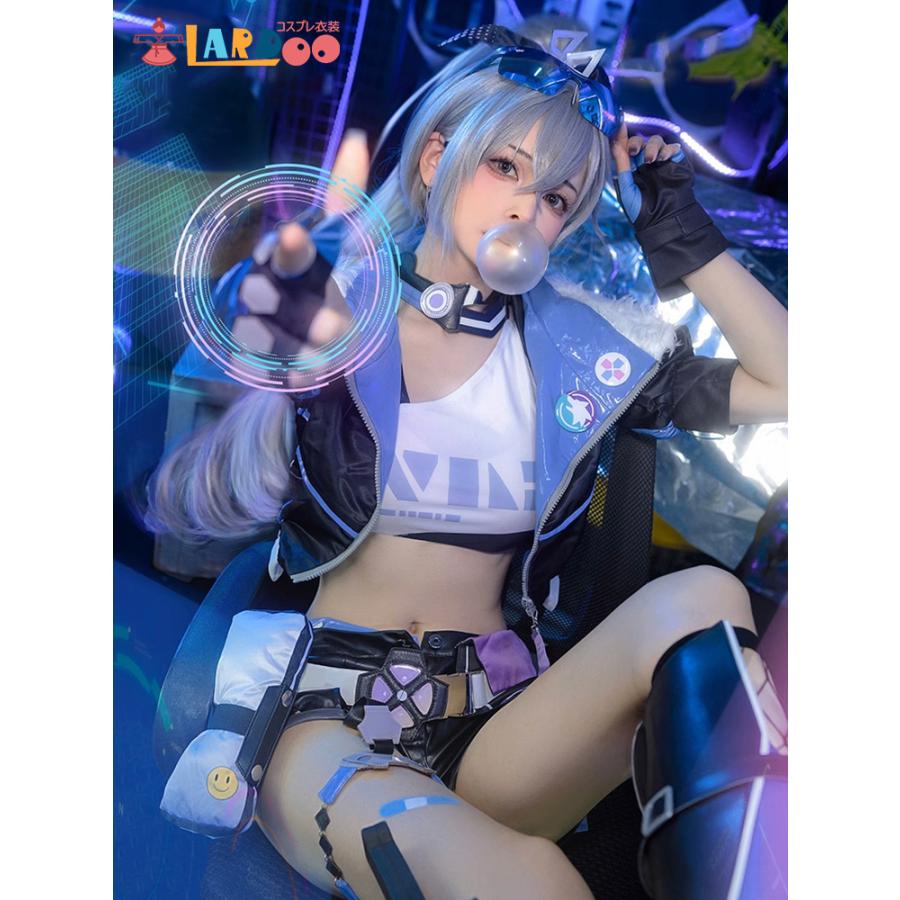 崩壊：スターレイル 銀狼-ぎんろう 光沢合皮版 コスプレ衣装