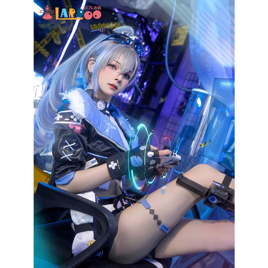 崩壊:スターレイル 銀狼-ぎんろう 光沢合皮版 コスプレ衣装 崩壊:スターレイル 銀狼-ぎんろう 光沢合皮版 コスプレ衣装