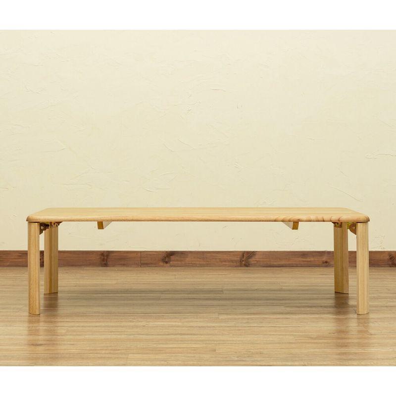 離島配送不可】NEWウッディーテーブル 120x60 BR/NA サカベ ロー 