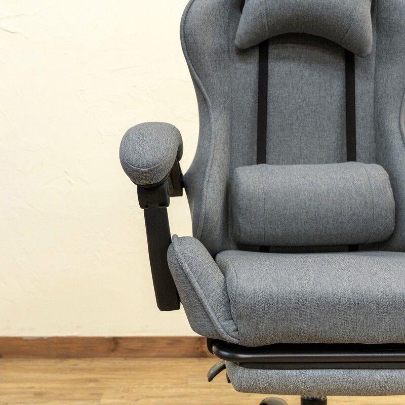 ファブリックゲーミングチェア BE/BL/DBR/GR サカベ オフィス