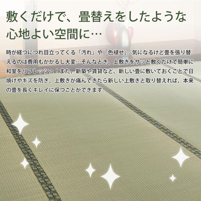 い草 純国産上敷き 双目織 「天草（あまくさ）」 萩原株式会社 い製品インテリア事業部 種類 本間4.5畳（159058845）1点 畳・ござ 東京百貨店｜largelife｜04