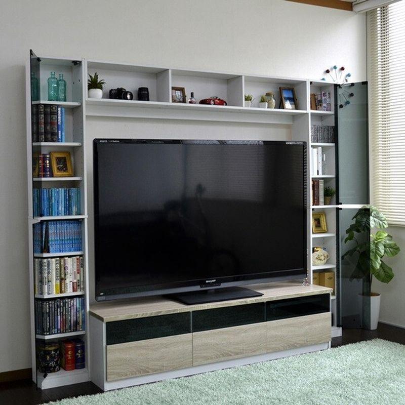R354 おしゃれエレガント壁面テレビボード、～65インチ、訳あり 幅
