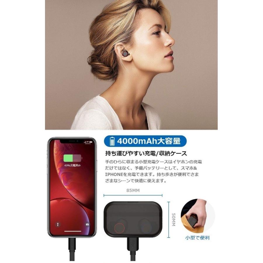IPX7完全防水 Bluetooth イヤホン Siri対応 Amazon.co.jp: ワイヤレスイヤホン Bluetooth イヤホン IPX7完全