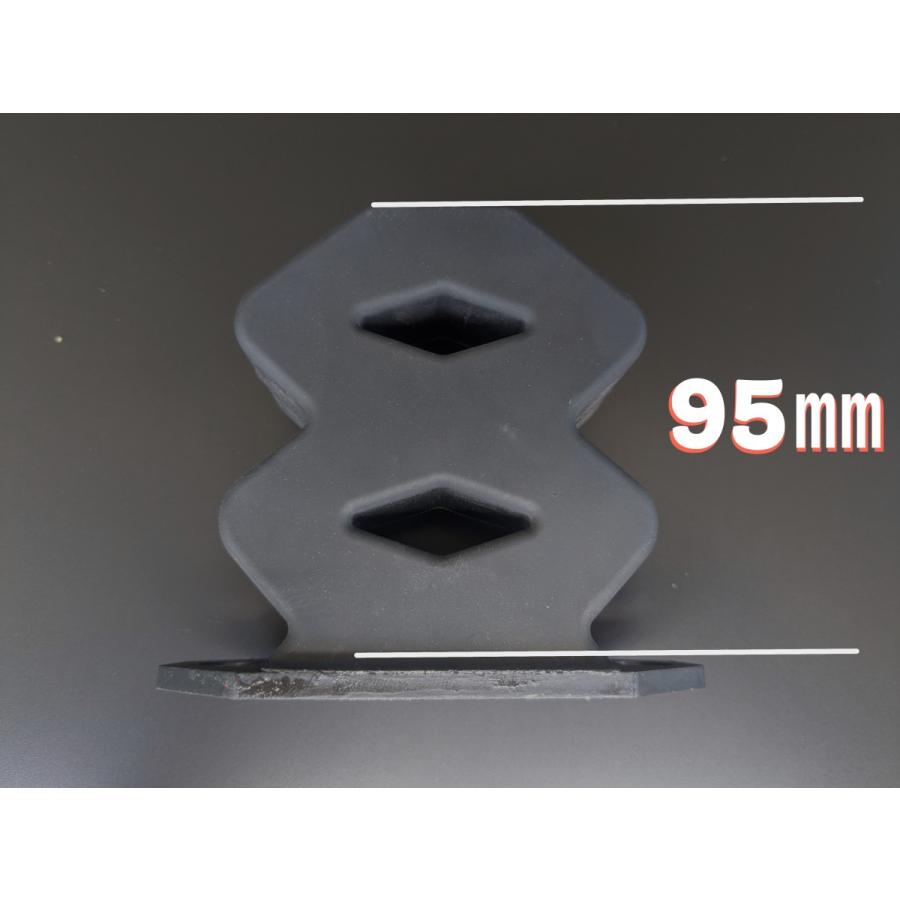 ジムニー ビッグサイズ8の字バンプストッパー バンプラバー 硬度ハード
