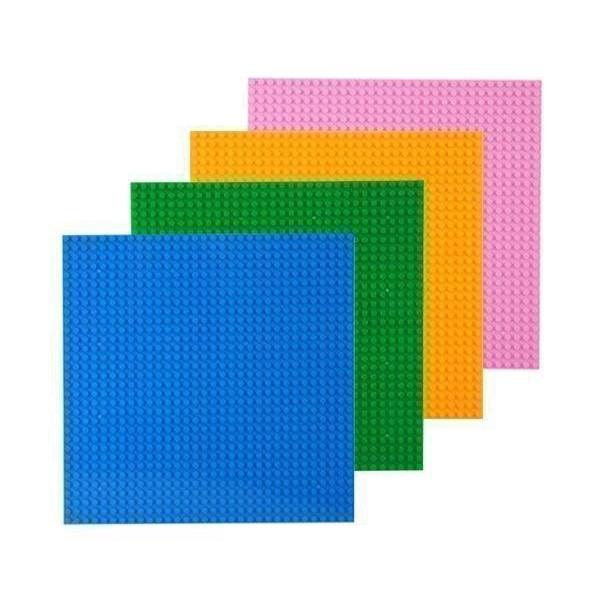互換品 レゴ ブロック 基礎版 土台 ベースプレート 4色 4枚セット 32×32ポッチ ((S（Yahoo!・LARGO Yahoo!店）