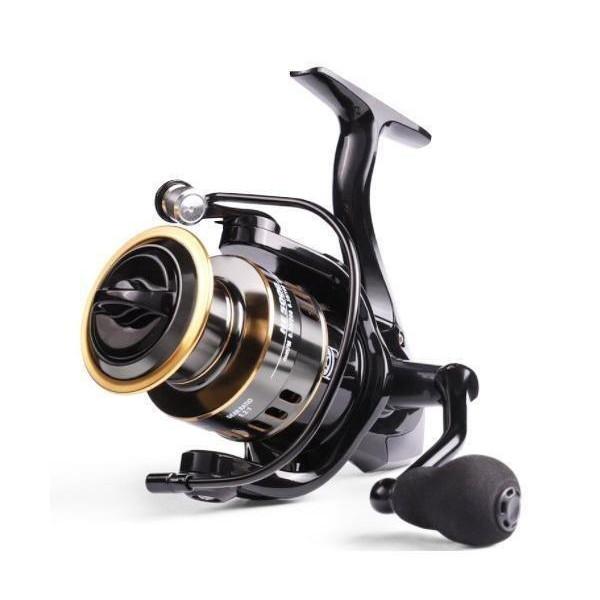 スピニングリール 軽量 4000番 耐久性 釣り リール 投げ釣り 淡水釣り 海釣り 海水 淡水 ((S | ブランド登録なし