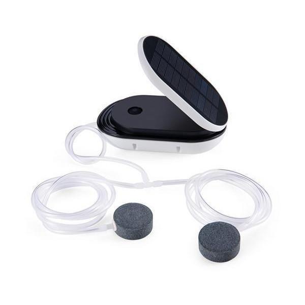 エアーポンプ エアポンプ ソーラー充電式 水槽 電動 釣り 携帯 ライブウェル エアー ポンプ メダカ 金魚鉢 アクアリウム ((S | ブランド登録なし