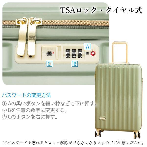 スーツケース カーキ Sサイズ 機内持ち込み TSAロック 短途旅行 出張
