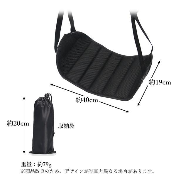 フットレスト ブラック 足らくらく 足置き 飛行機 旅行 トラベル