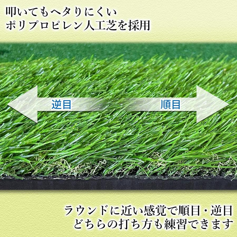 ゴルフ 練習 マット フェアウェイ＆ラフ 練習ボール20個付き 室内 屋外
