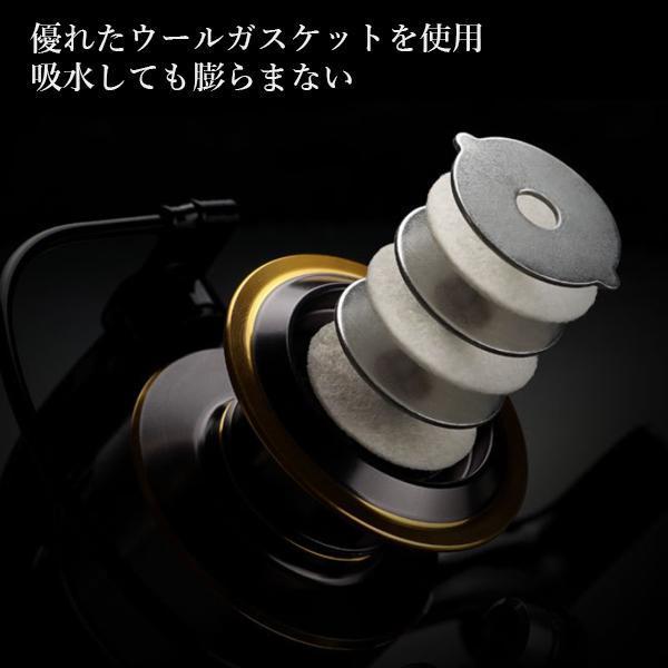 2個セット スピニングリール 軽量 3000番 耐久性 釣り リール 投げ釣り