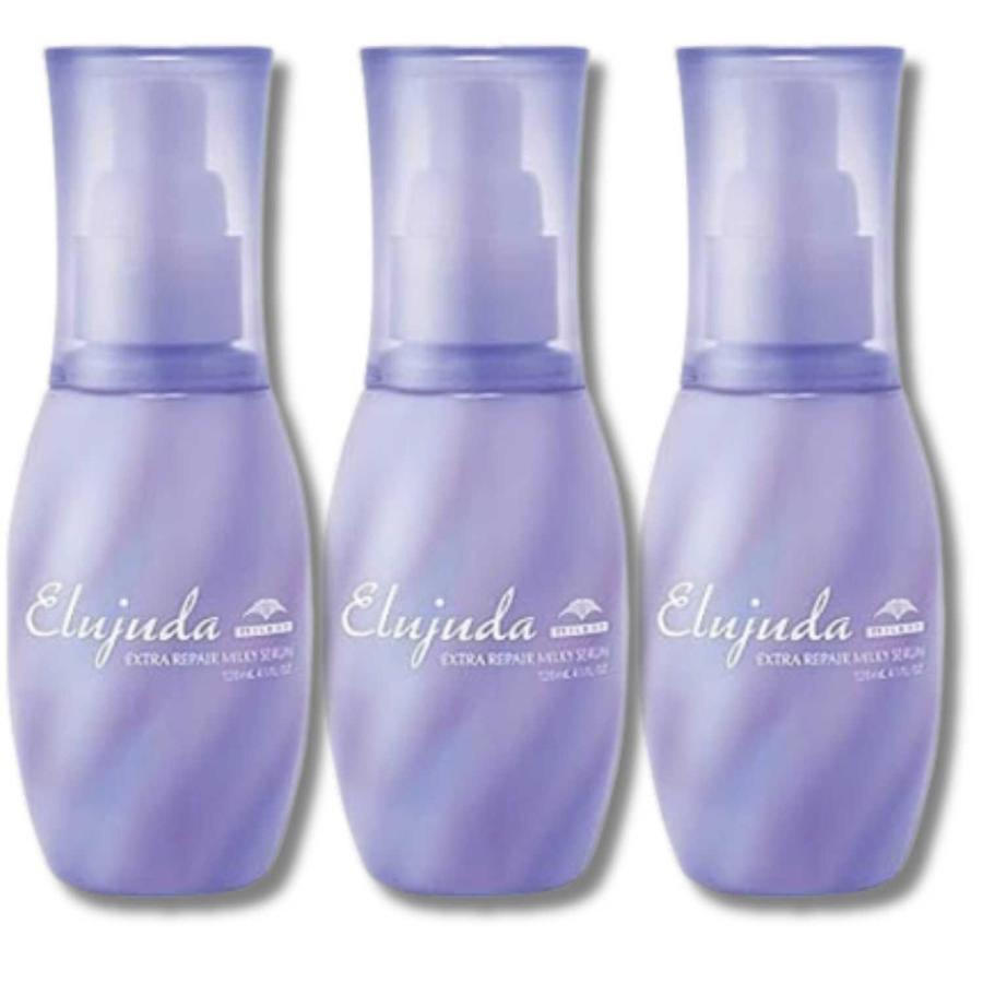 Elujuda エクストラリペアセラム 120ml エマルジョン＋各3本セット Elujuda（エルジューダ） 3個セット ミルボン エクストラリペア