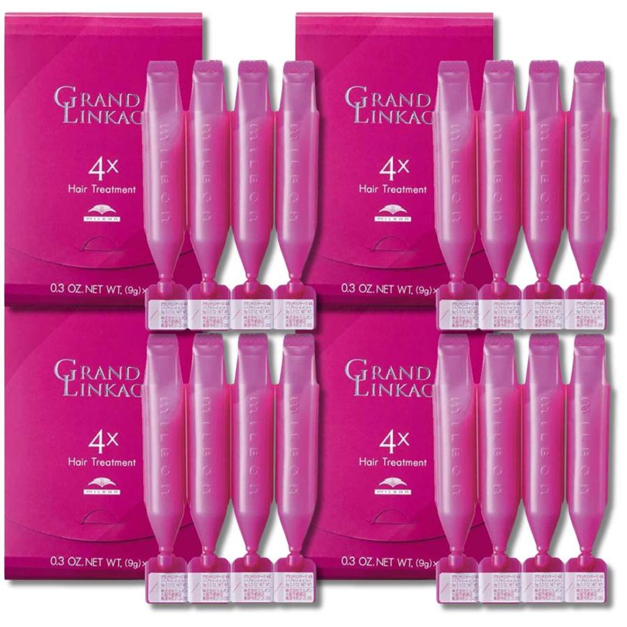 MILBON（ミルボン） 4個セット グランドリンケージ 4x 9g x 4本