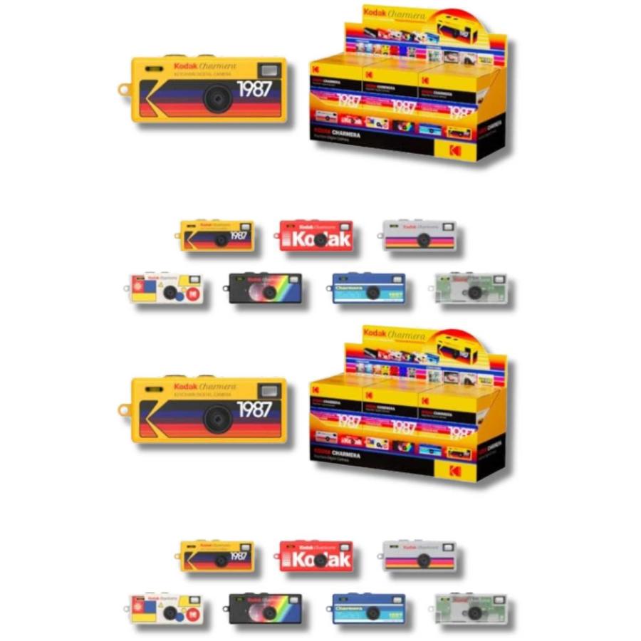 KODAK CHARMERA 1987 キーチェーンカメラ 2個セット Kodak（コダック） 2個セット KODAK CHARMERA キーチェーン デジタル