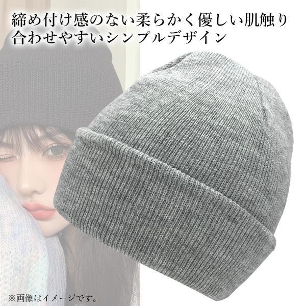ニット帽 メンズ レディース グレー スノーボード スキー ニット