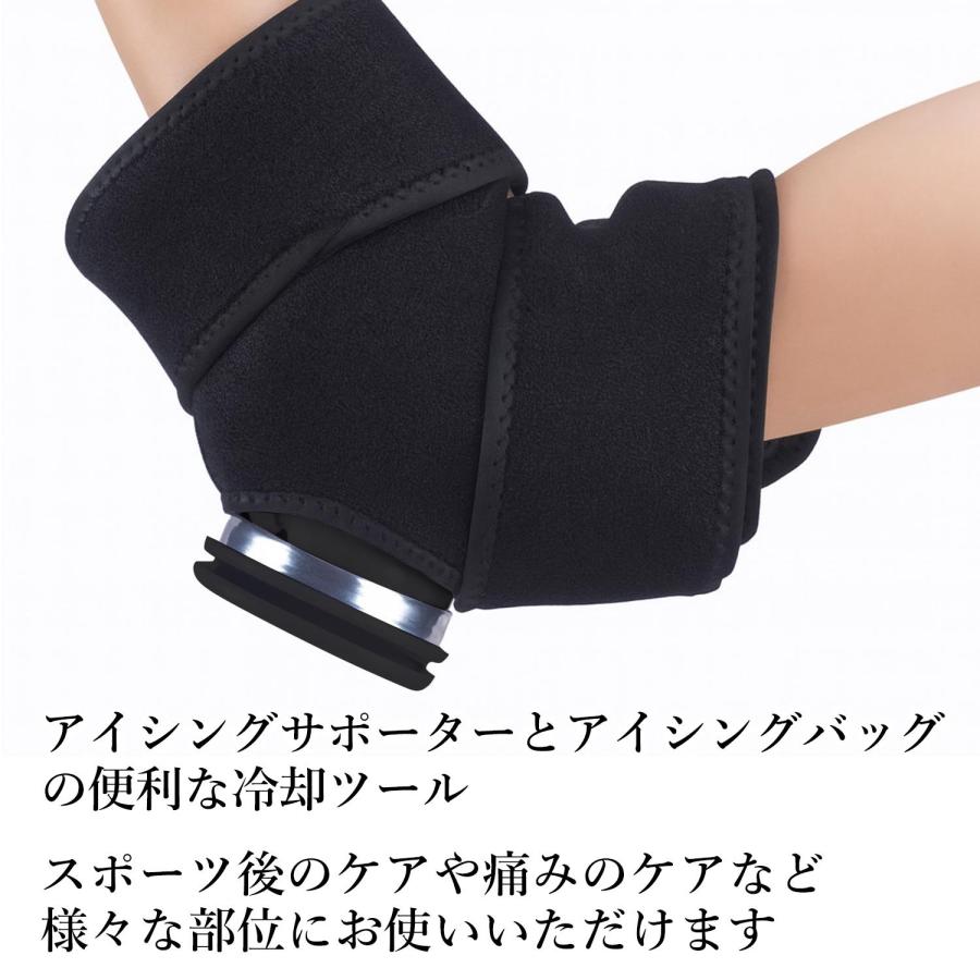 冷却・圧迫ケアセット アイシングサポーター＆アイシングバッグ付き
