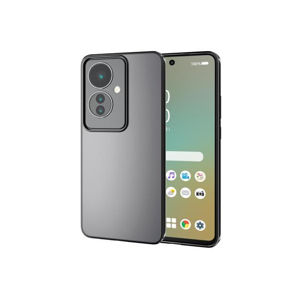 ELECOM（エレコム） OPPO Reno11 A ケース カバー メタリックブラック