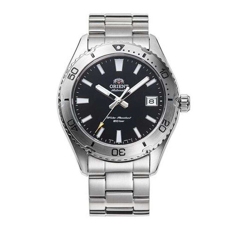 ORIENT マコ40自動巻き腕時計 ブラック ORIENT（オリエント） Mako40 マコ40 自動巻き腕時計 機械式