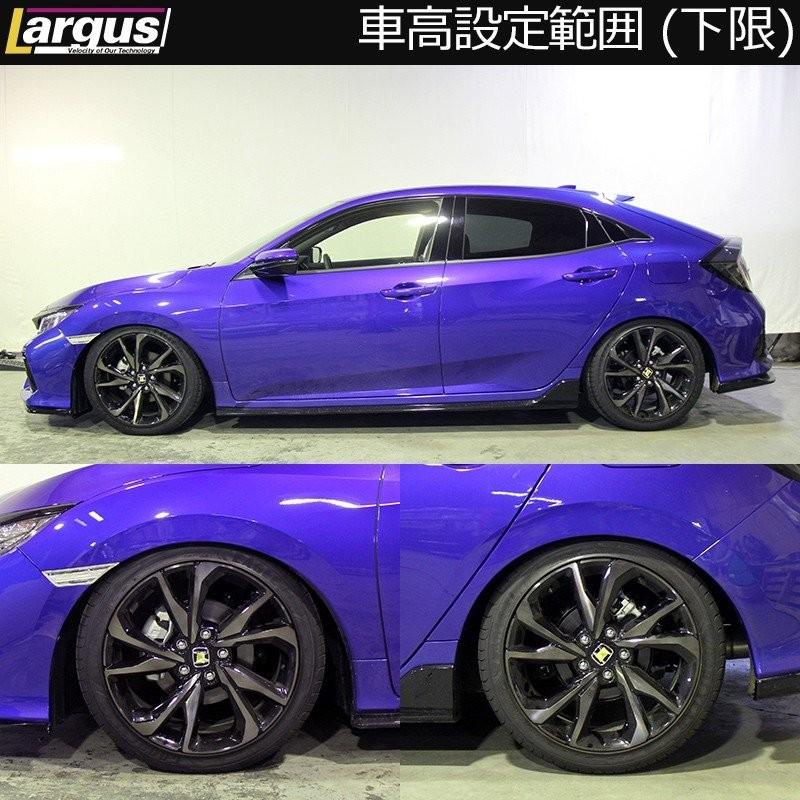 Largus ラルグス 全長調整式車高調キット SpecS ホンダ シビック FC1 車高調の画像