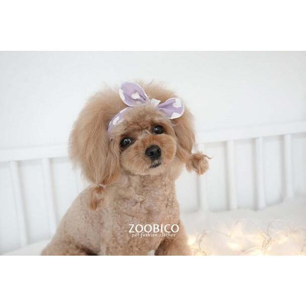 Zoobico ズービコ マカロンスカーフ 5色 Sサイズ小型犬用服 韓国ドッグウエアー2022 コットンガーゼ｜larrys-company｜11