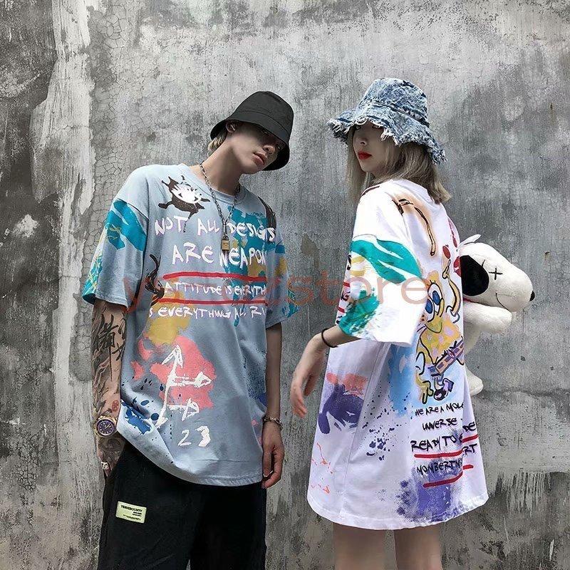 Tシャツ メンズ レディース タイダイ柄 半袖 夏 トップス ゆるい 韓国ファッション 原宿系 ヒップホップ ダンス カジュアル ストリート風 個性的 Larc ラルゴ 通販 Yahoo ショッピング