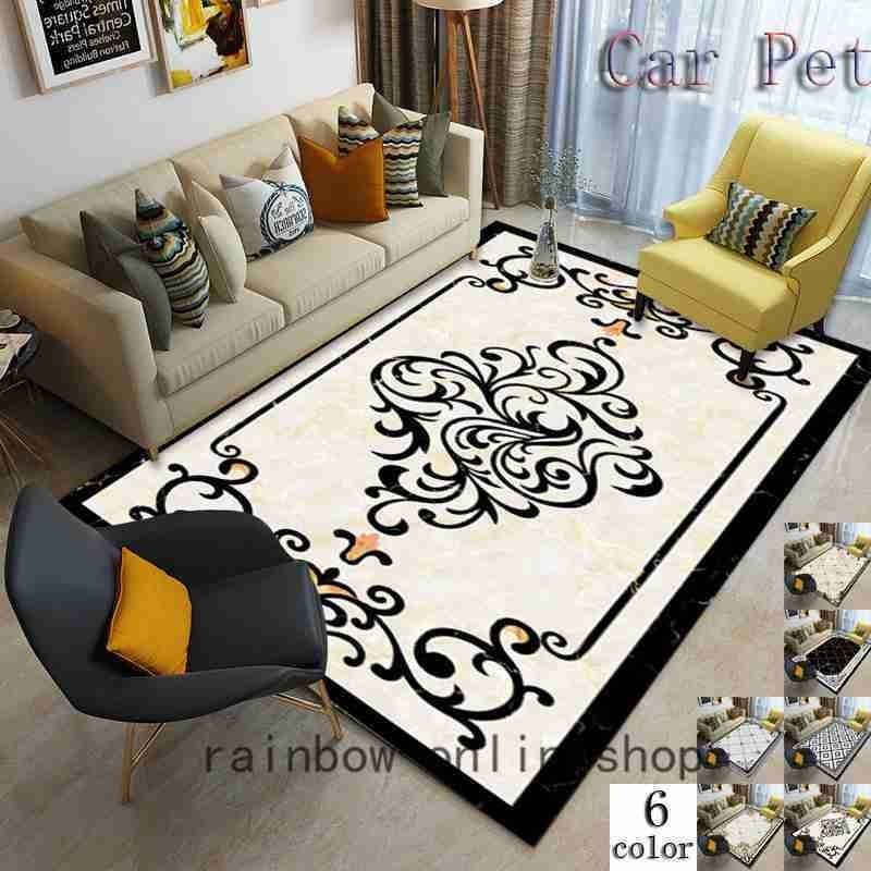 ラグカーペットラグマット洗えるオールシーズンおしゃれ夏用絨毯滑り止め Larle10 ラルゴ 通販 Yahoo ショッピング