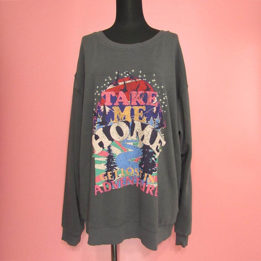 Outer119 ヴィンテージグラフィック　アメリカンプリント　オーバーサイズ　スウェットトップ　トレーナー |  | 01