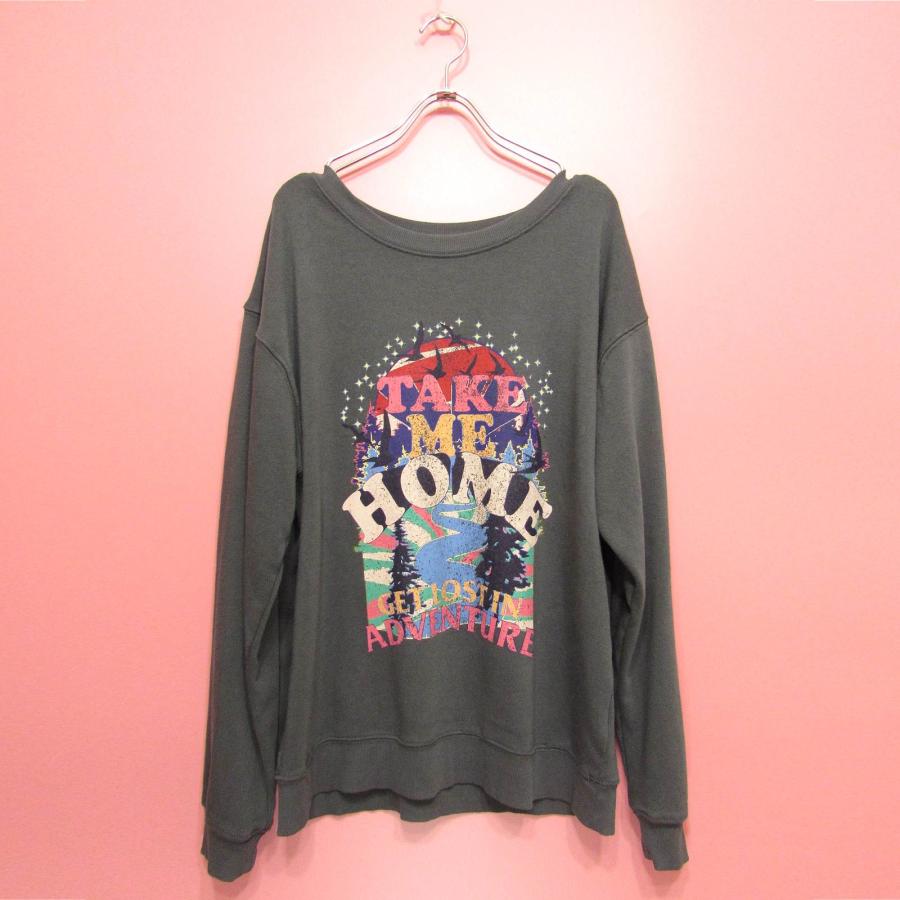 Outer119 ヴィンテージグラフィック　アメリカンプリント　オーバーサイズ　スウェットトップ　トレーナー |  | 04