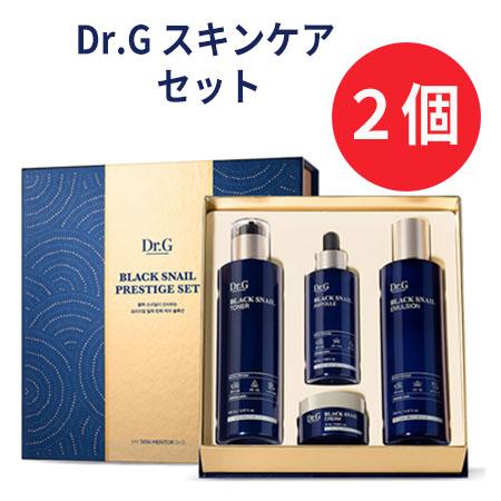 Dr.G スキンケア 2個セット ドクタージー ブラック スネイル