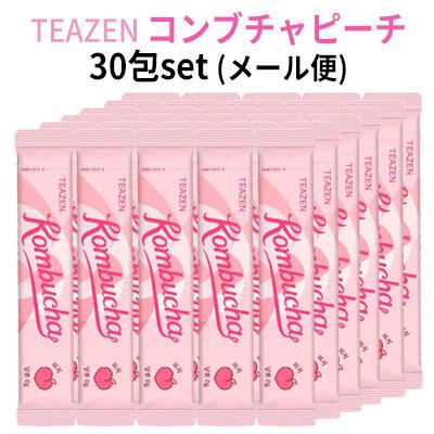 TENZEN ピーチ コンブチャ 30包入り (10入 X 3Box) 粉末スティック