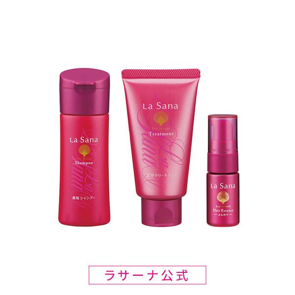 ポイント10倍 ラサーナ トライアルセット ヘアケア ボリューム シャンプー トリートメント 洗い流さない トラベルセット お試し お試しセット 179 ラサーナ 公式ストア Yahoo 店 通販 Yahoo ショッピング