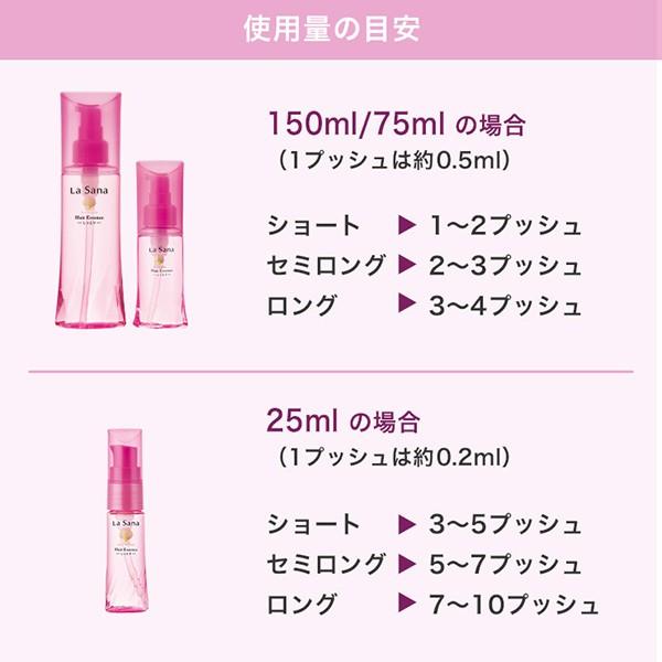 ラサーナ 海藻ヘアエッセンス しっとり 詰め替え用 140ml　洗い流さない　ヘアケア　流さない　ダメージヘア　ヘアオイル