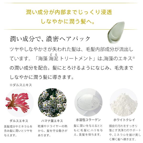 La Sana（ラサーナ） 海藻 海泥 トリートメント 190g 洗い流す
