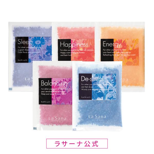 ラサーナ アロマ バスソルト オリジナル ブレンドお試し5包セット プレゼント プチギフト オーガニック リラックス 入浴剤 ラサーナ 公式ストア Yahoo 店 通販 Yahoo ショッピング