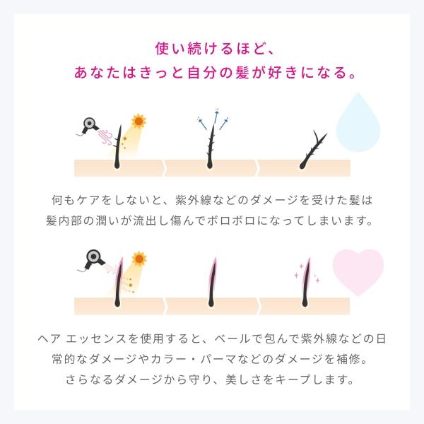La Sana（ラサーナ） 海藻 ヘア エッセンス 詰め替え用 140ml 2個