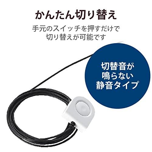 エレコム USB⇔USBパソコン切替器 KVM-KUSN｜lasantalease｜06