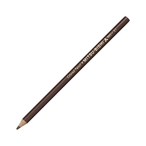 三菱鉛筆 色鉛筆 880単色 ちゃいろ 1ダース K880.21｜lasantalease｜02