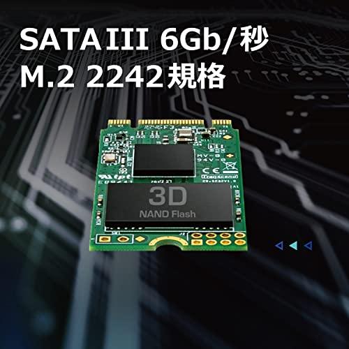 Transcend 3D TLC NAND採用 SSD 120GB M.2 2242 SATA-III 6Gb/s TS120GMTS420S｜lasantalease｜02