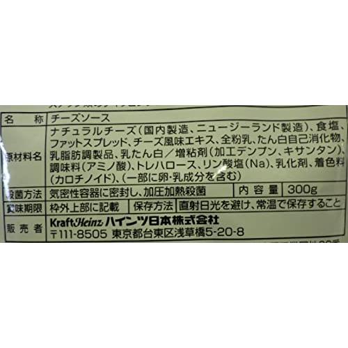ハインツ HEINZ 業務用チーズソース 300g×3袋 パルメザン&チェダーチーズ｜lasantalease｜03