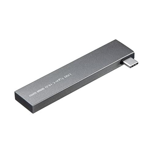 サンワサプライ USBハブ Type-C接続 コンボ(USB Aポート×3・Type-Cポート×1) アルミスリムボディ USB-3TCH21S｜lasantalease｜03