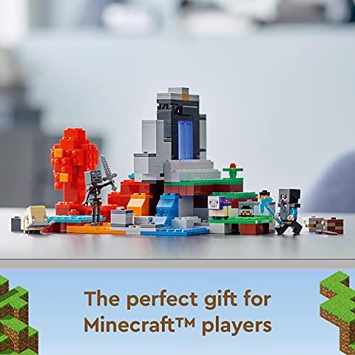 レゴ LEGOマインクラフト 荒廃したポータル 21172 おもちゃ ブロック プレゼント テレビゲーム 男の子 女の子 8歳以上｜lasantalease｜04