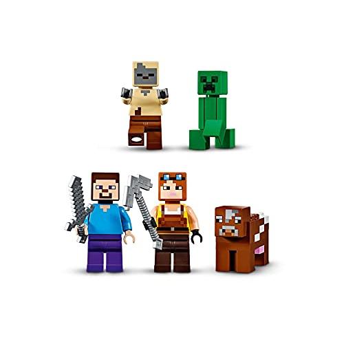 Lego レゴ マインクラフト 巨大クリーパー像の鉱山 ブロック メーカー直送 Themtransit Com