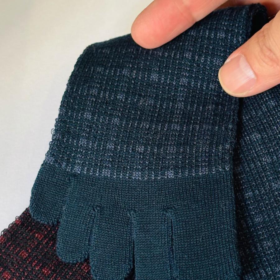 5本指ソックス クルー 24-26cm 薄手 ビジネスチェック柄 10593 五本指 靴下 日本製 LASANTE |  | 05