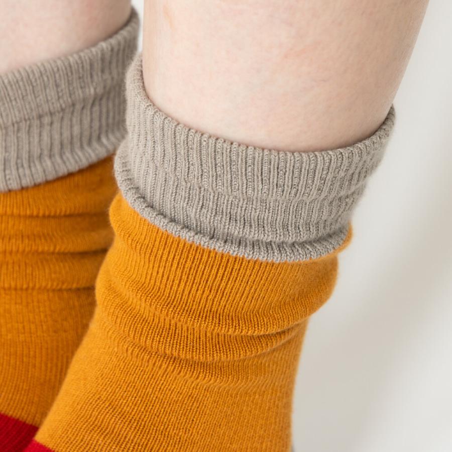 5本指ソックス クルー 22-24cm 外反母趾 抗菌防臭 10693 ユビラックス スリーカラーズ カラフル サポート  レディース 五本指 靴下 日本製 LASANTE |  | 24