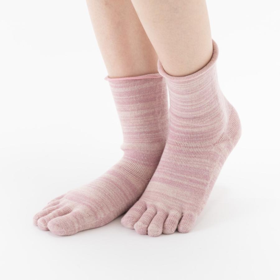 5本指ソックス 22-24cm 24-26cm ホールガーメント クルー 締め付けない 11037 3次元 ゆったりの極み ブレンド 立体 五本指 靴下 レディース メンズ 日本製 |  | 10